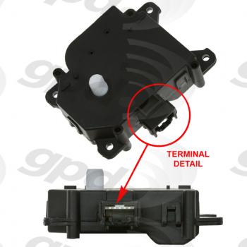 Global Parts Distributors 1712329 HVAC Heater Blend Door Actuator product image 1 of 1