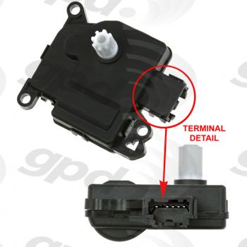 Global Parts Distributors 1712333 - HVAC Heater Blend Door Actuator Global Parts Distributors 1712333 HVAC Heater Blend Door Actuator product image 1 of 1