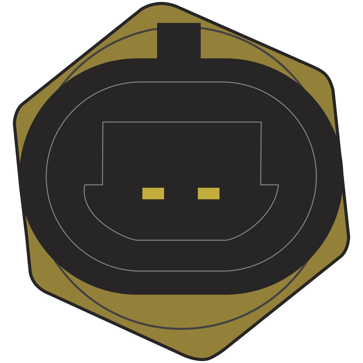 Global Parts Distributors 1712489 Engine Coolant Temperature Sensor product image 2 of 2