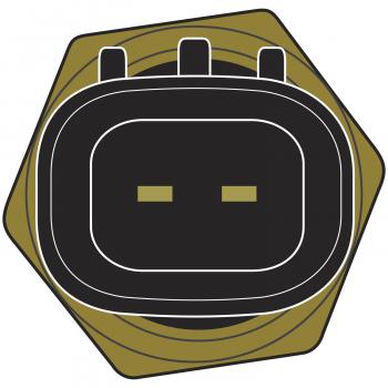 Global Parts Distributors 1712493 Engine Coolant Temperature Sensor product image 1 of 2