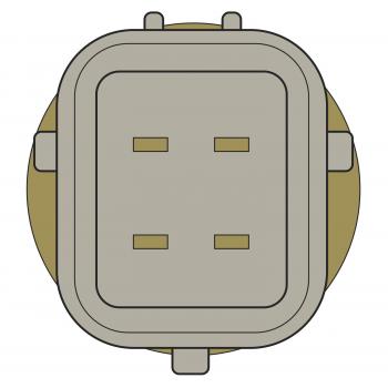 Global Parts Distributors 1712546 Engine Coolant Temperature Sensor product image 2 of 2