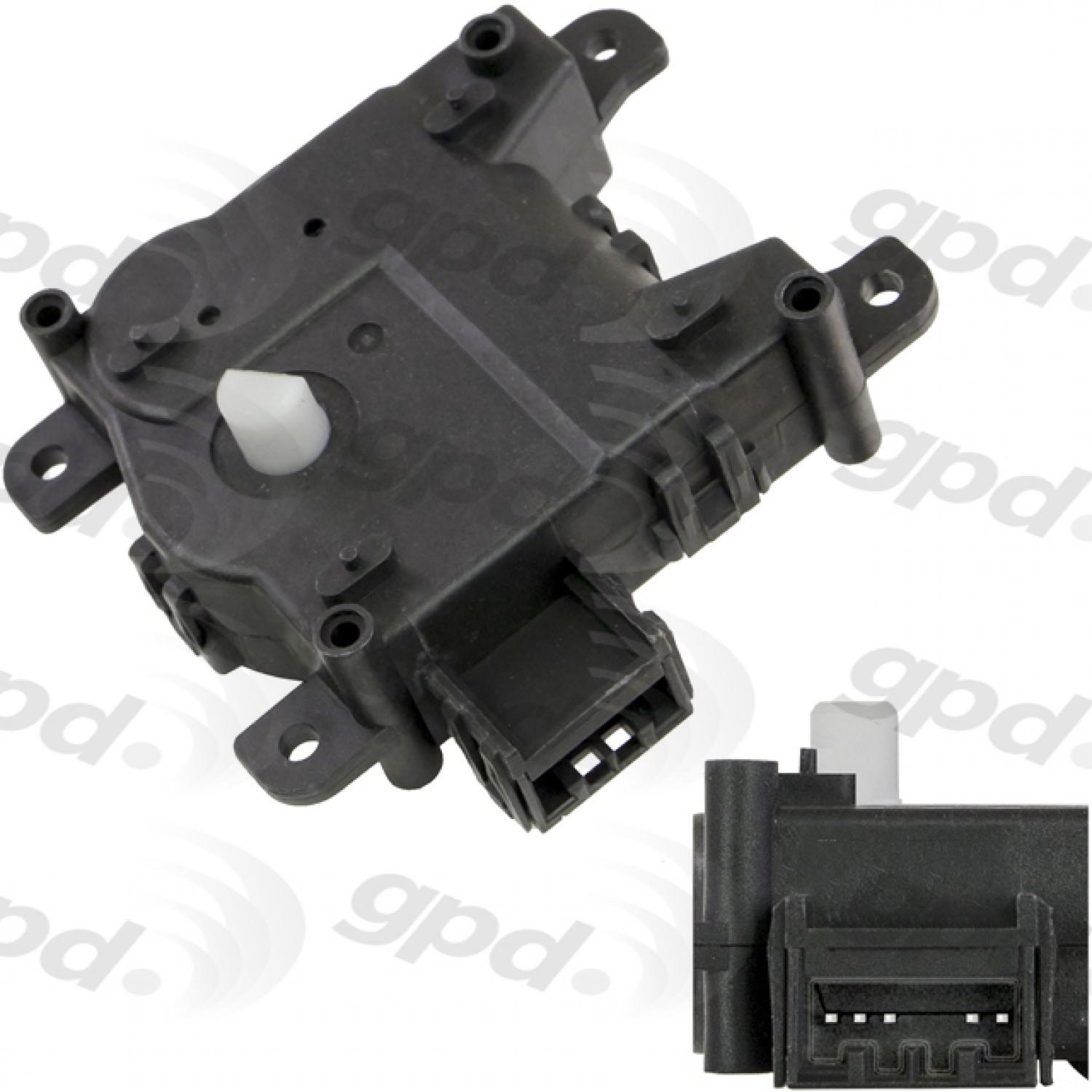 Global Parts Distributors 1712723 HVAC Recirculation Door Actuator product image 1 of 1