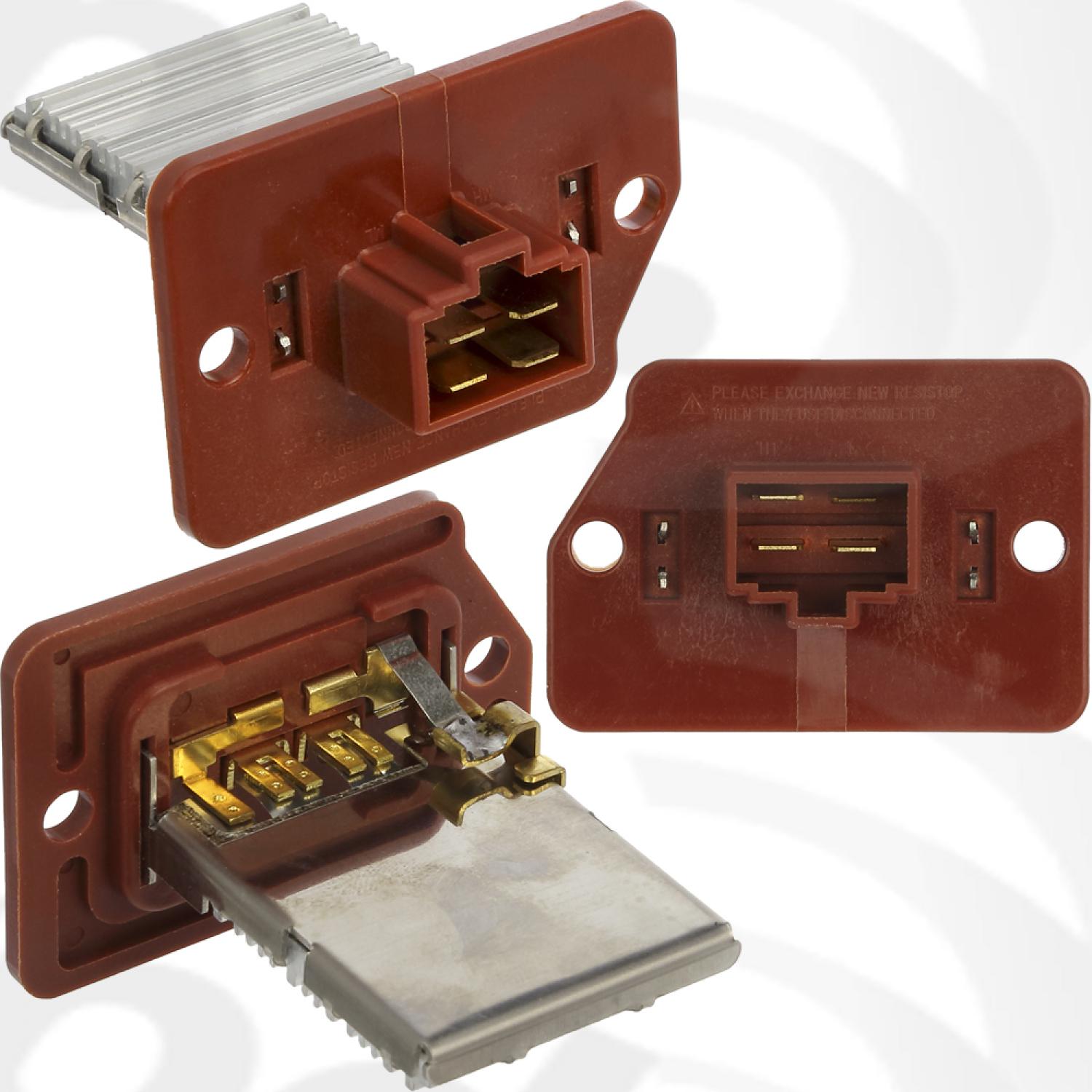 Global Parts Distributors 1712807 HVAC Blower Motor Resistor product image 1 of 1