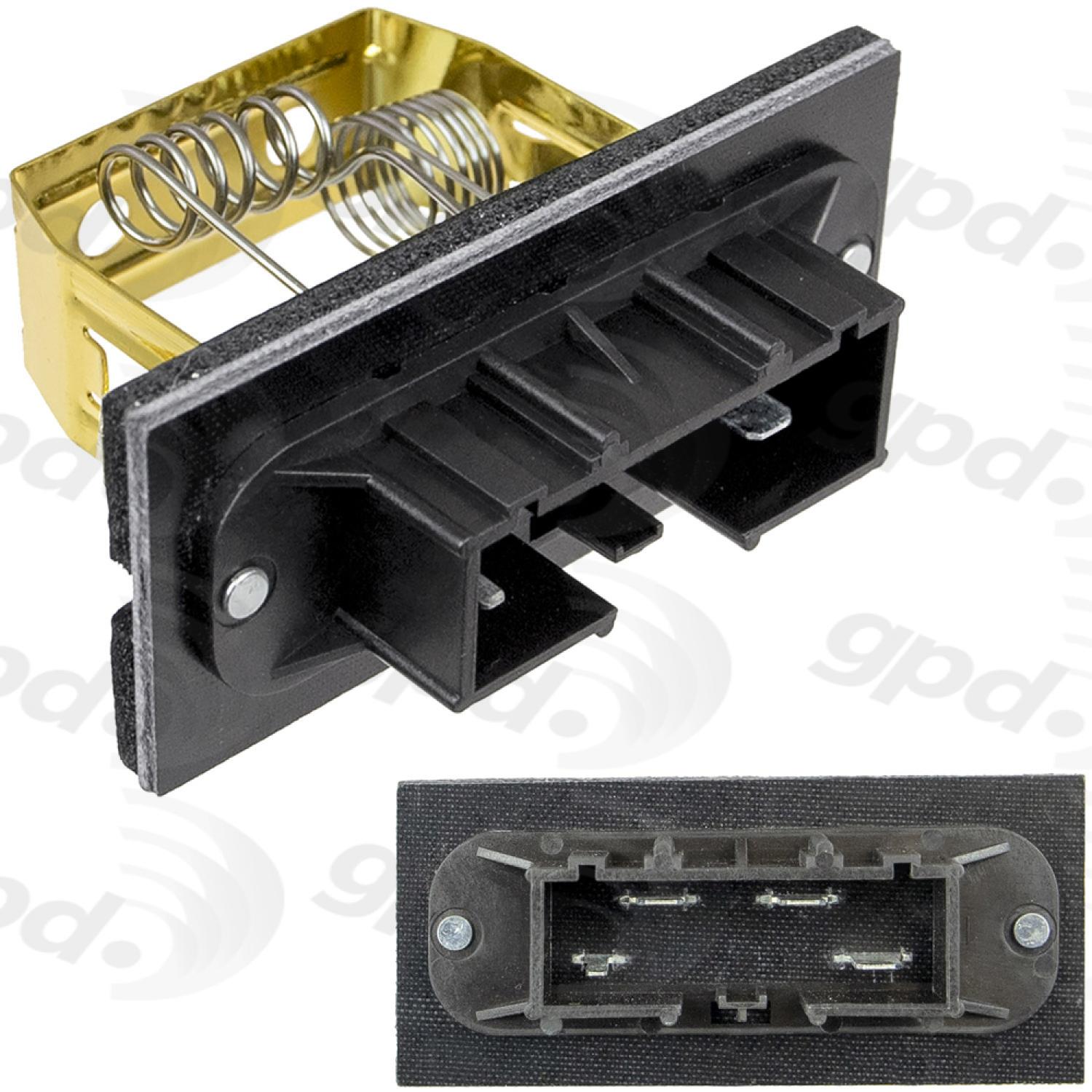 Global Parts Distributors 1712825 HVAC Blower Motor Resistor product image 1 of 1