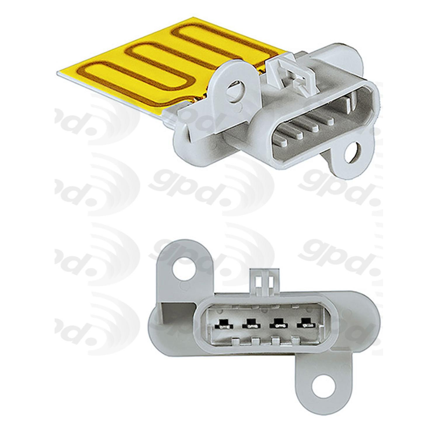 Global Parts Distributors 1712852 HVAC Blower Motor Resistor product image 1 of 1