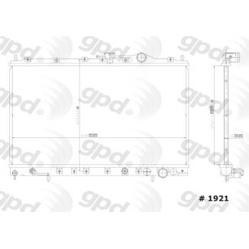 Global Parts Distributors 1921 Radiator product image 1 of 1