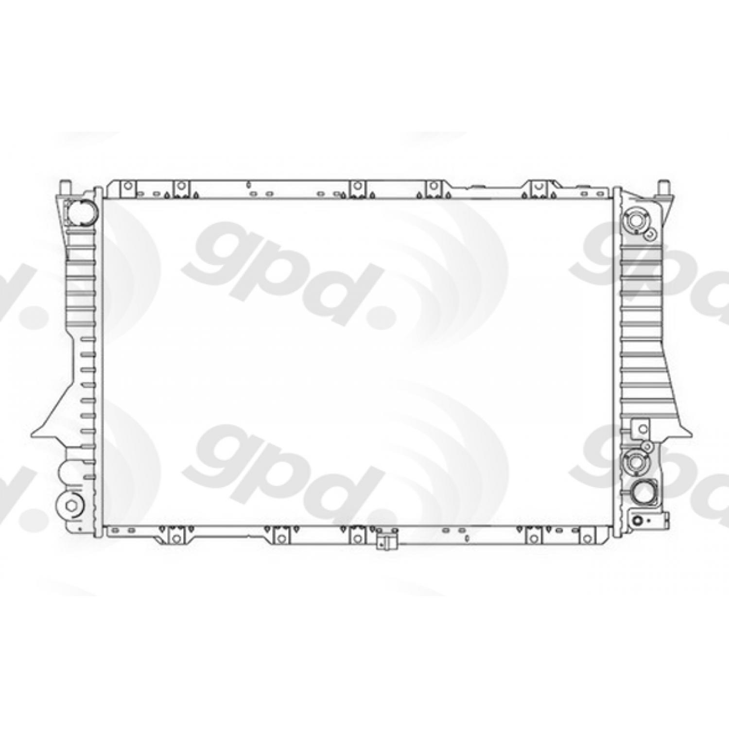 Global Parts Distributors 2022 Radiator product image 1 of 1