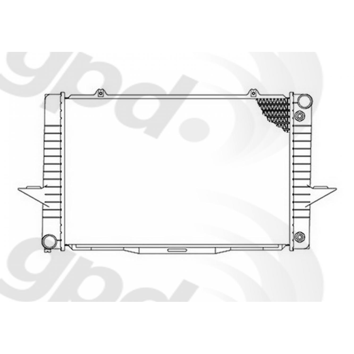 Global Parts Distributors 2100 Radiator product image 1 of 1