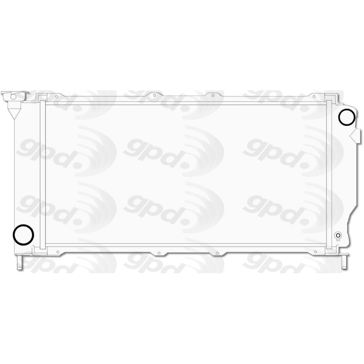 Global Parts Distributors 2177 Radiator product image 1 of 1