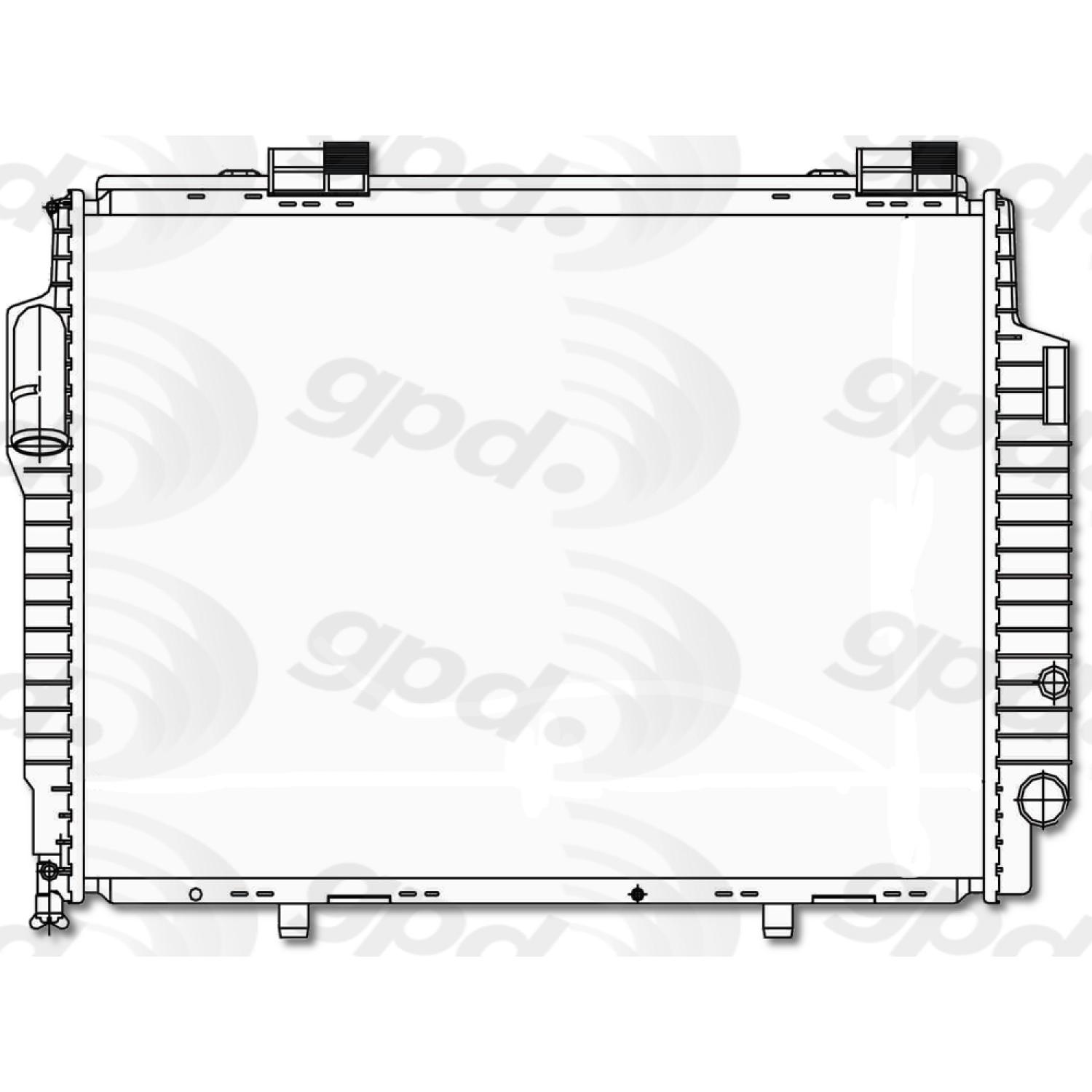 Global Parts Distributors 2735 Radiator product image 1 of 1