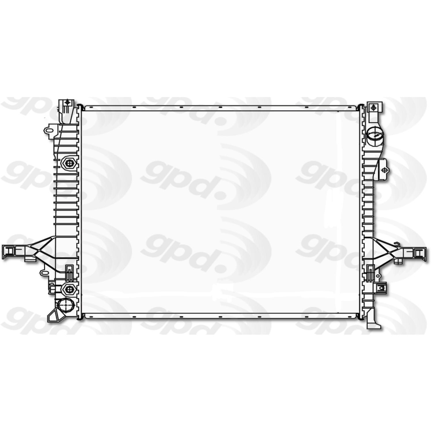 Global Parts Distributors 2787 Radiator product image 1 of 1