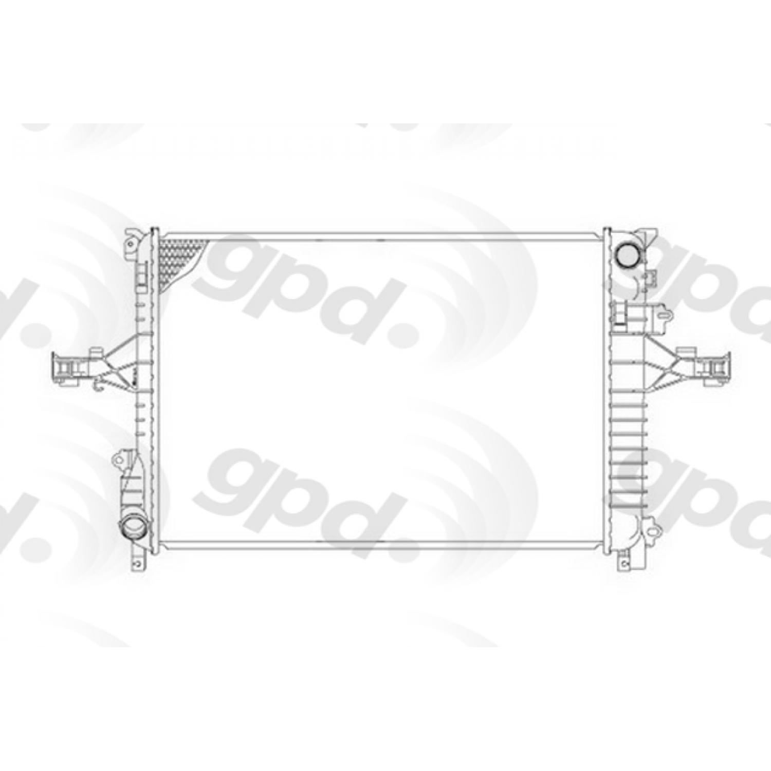 Global Parts Distributors 2804 - Radiator Global Parts Distributors 2804 Radiator product image 1 of 1