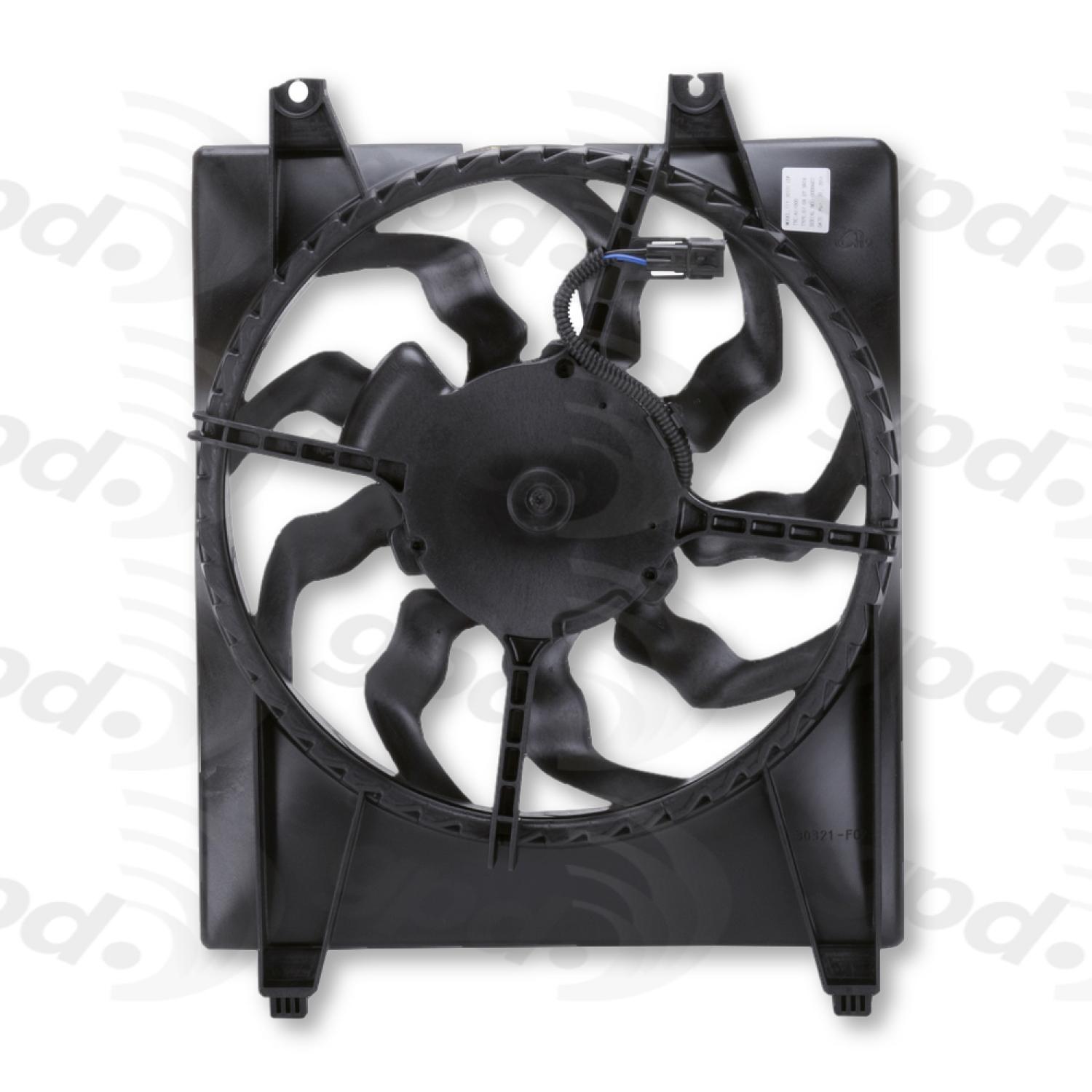 Global Parts Distributors 2811437 Engine Cooling Fan Assembly product image 2 of 2