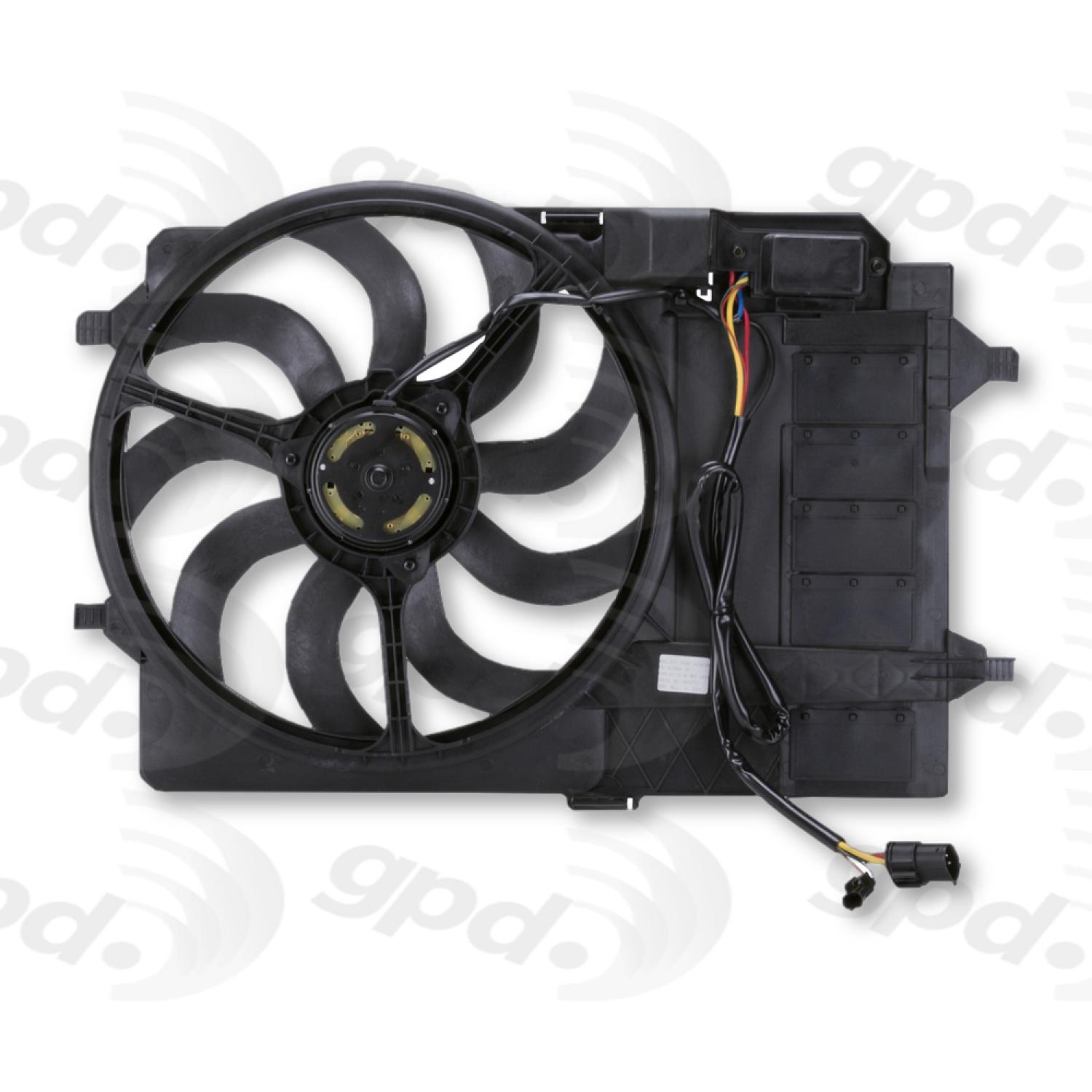 Global Parts Distributors 2811648 Engine Cooling Fan Assembly product image 2 of 2