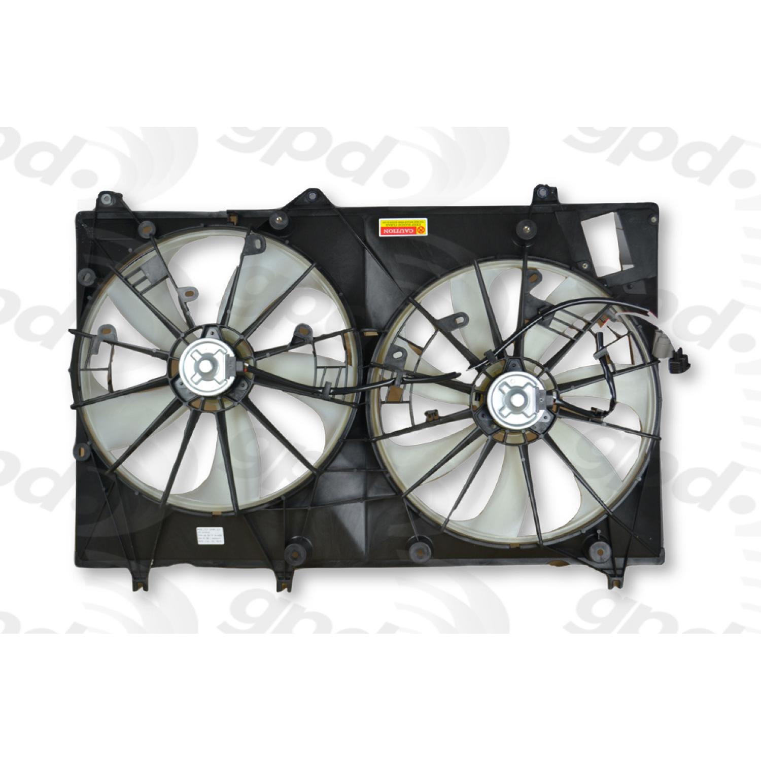 Global Parts Distributors 2811651 Engine Cooling Fan Assembly product image 1 of 2