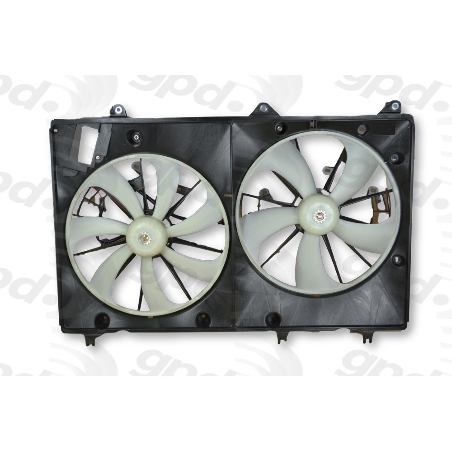 Global Parts Distributors 2811651 Engine Cooling Fan Assembly product image 2 of 2