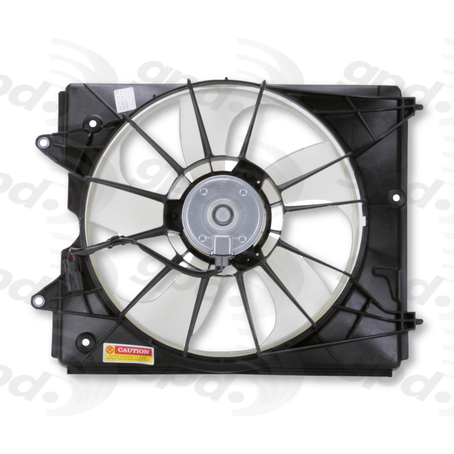 Global Parts Distributors 2811695 Engine Cooling Fan Assembly product image 2 of 2