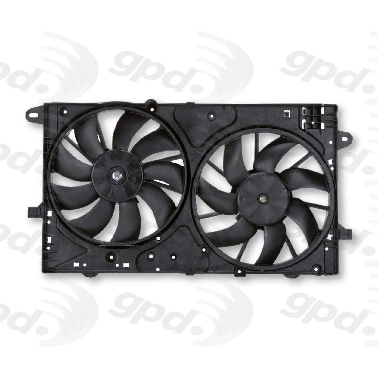 Global Parts Distributors 2811782 Engine Cooling Fan Assembly product image 2 of 2