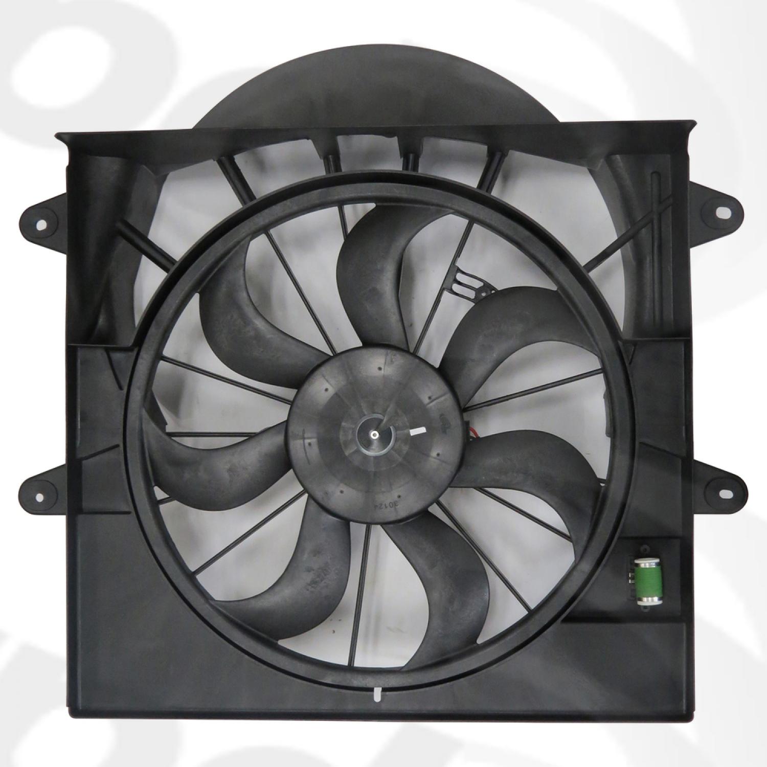 Global Parts Distributors 2811865 Engine Cooling Fan Assembly product image 1 of 1