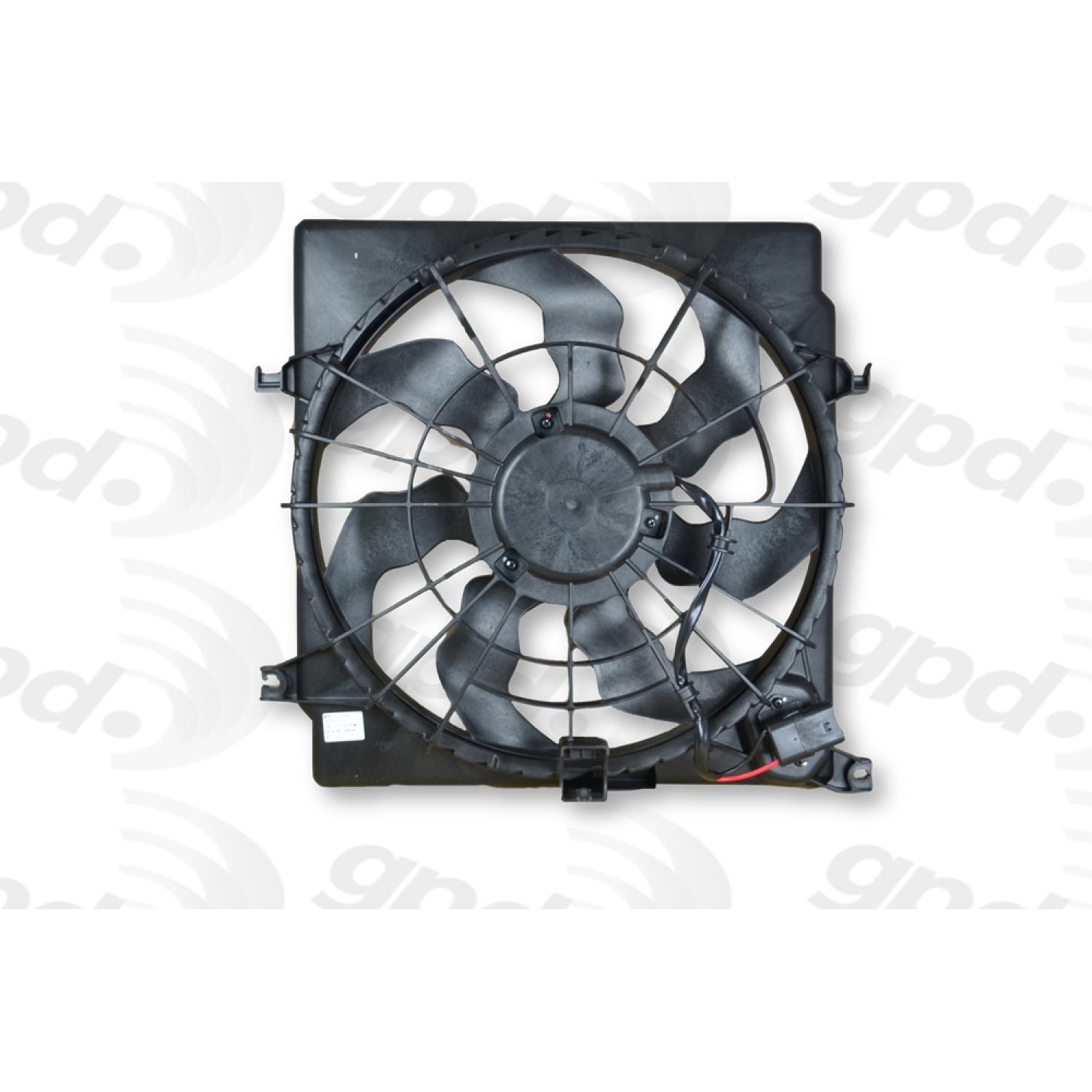 Global Parts Distributors 2811900 Engine Cooling Fan Assembly product image 1 of 2
