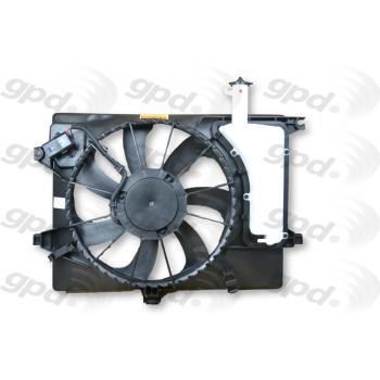 Global Parts Distributors 2811917 Engine Cooling Fan Assembly product image 2 of 2