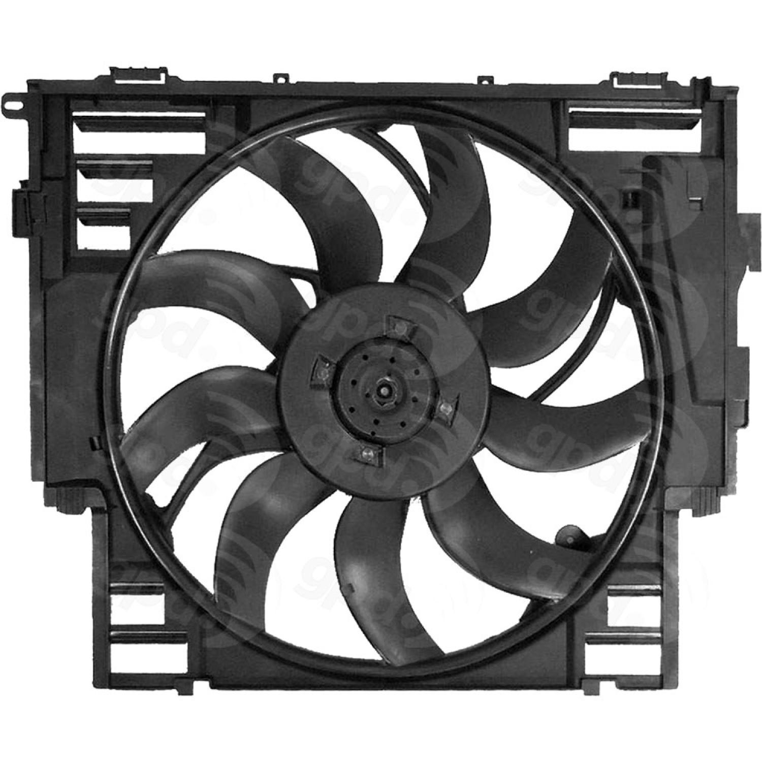 Global Parts Distributors 2812075 Engine Cooling Fan Assembly product image 1 of 1