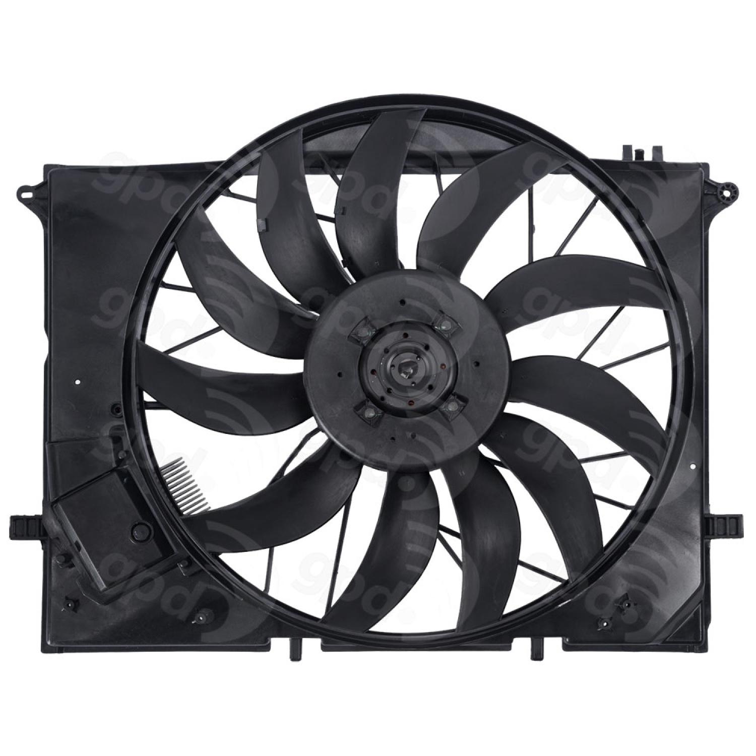 Global Parts Distributors 2812088 Engine Cooling Fan Assembly product image 2 of 2