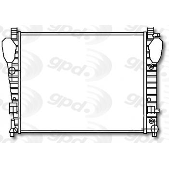 Global Parts Distributors 2869 Radiator product image 1 of 1