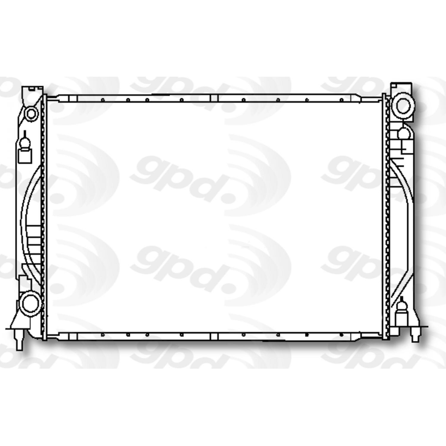 Global Parts Distributors 2940 Radiator product image 1 of 1