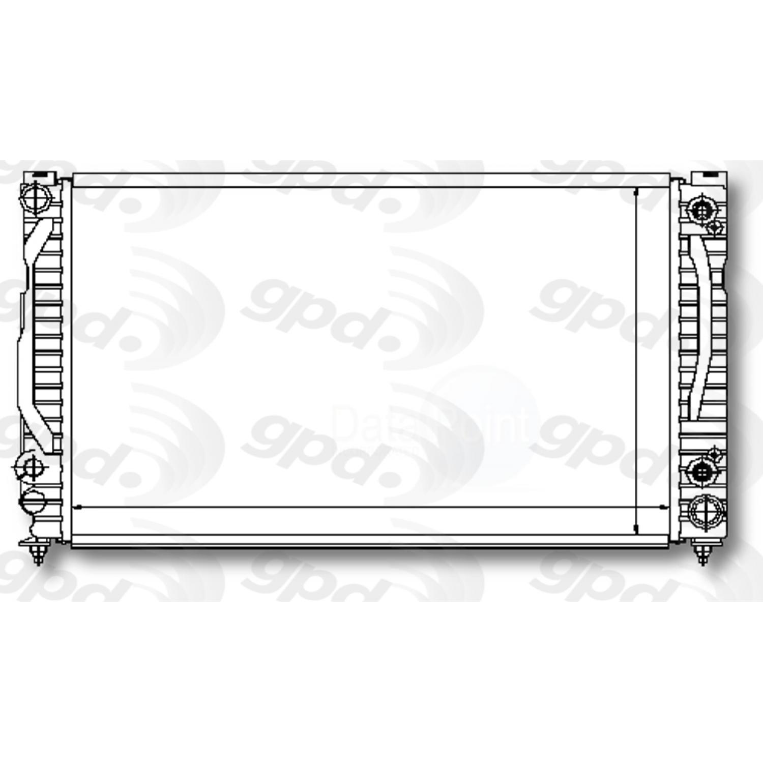 Global Parts Distributors 2983 Radiator product image 1 of 1