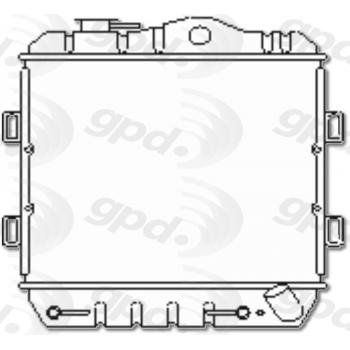 Global Parts Distributors 317 Radiator product image 1 of 1