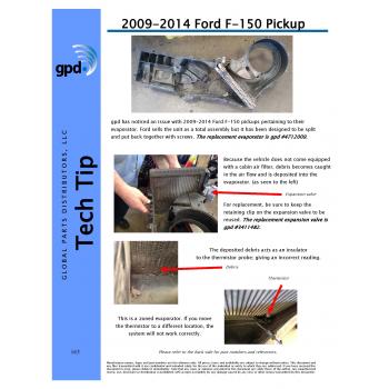 Global Parts Distributors 4712009 - A/C Evaporator Core Global Parts Distributors 4712009 A/C Evaporator Core product image 2 of 2