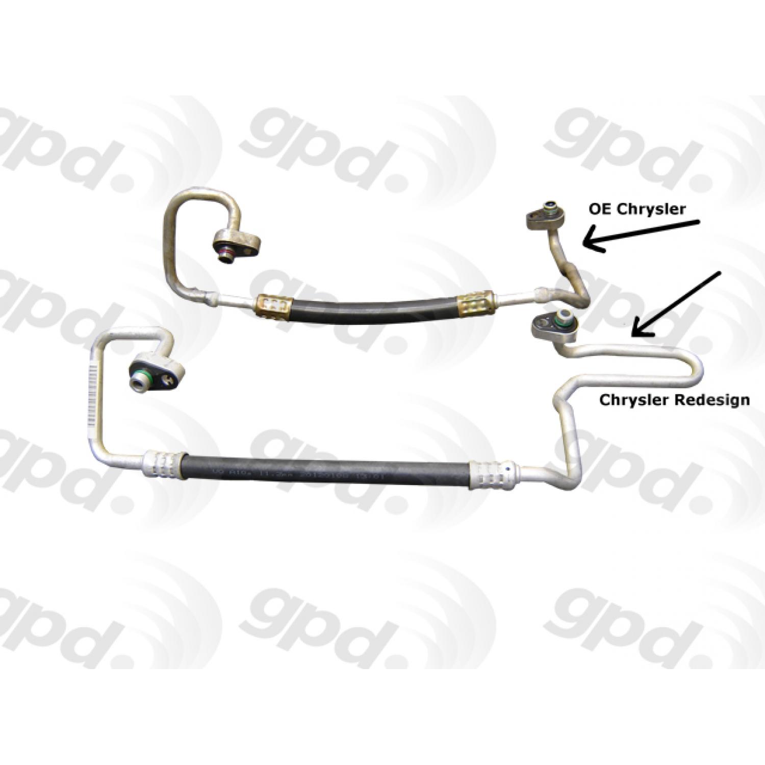 Global Parts Distributors 4811791 A/C Refrigerant Discharge Hose product image 1 of 1