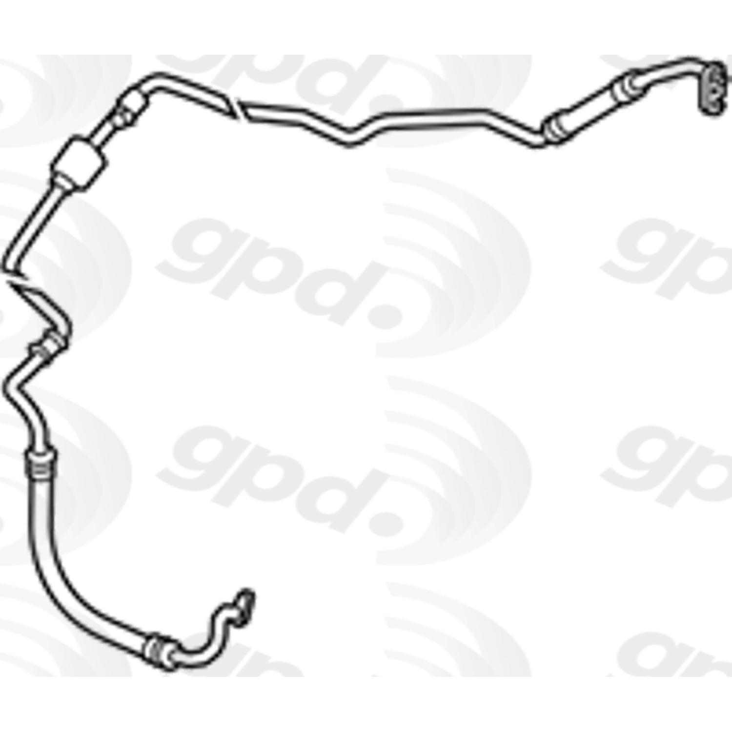 Global Parts Distributors 4812013 A/C Refrigerant Suction Hose product image 1 of 1