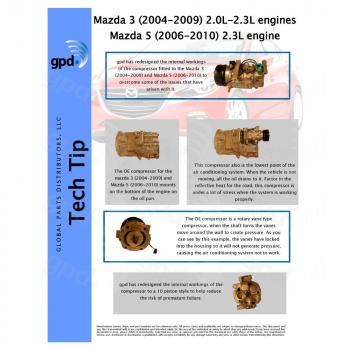 Global Parts Distributors 6511699 A/C Compressor product image 3 of 5