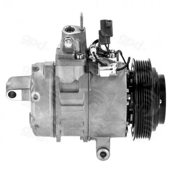 Global Parts Distributors 6512650 A/C Compressor product image 2 of 3
