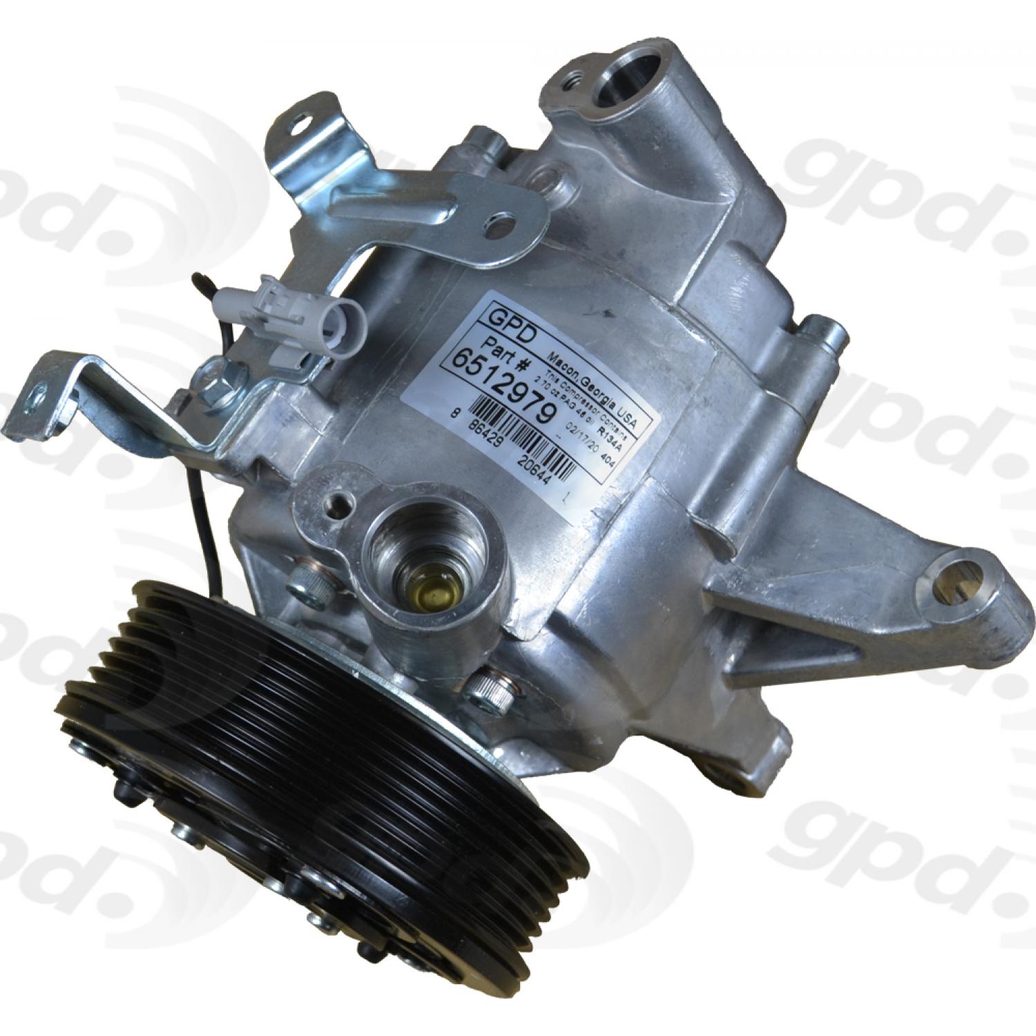 Global Parts Distributors 6512979 A/C Compressor product image 1 of 2