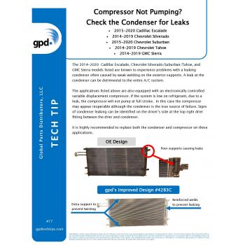 Global Parts Distributors 6513078 - A/C Compressor Global Parts Distributors 6513078 A/C Compressor product image 3 of 3