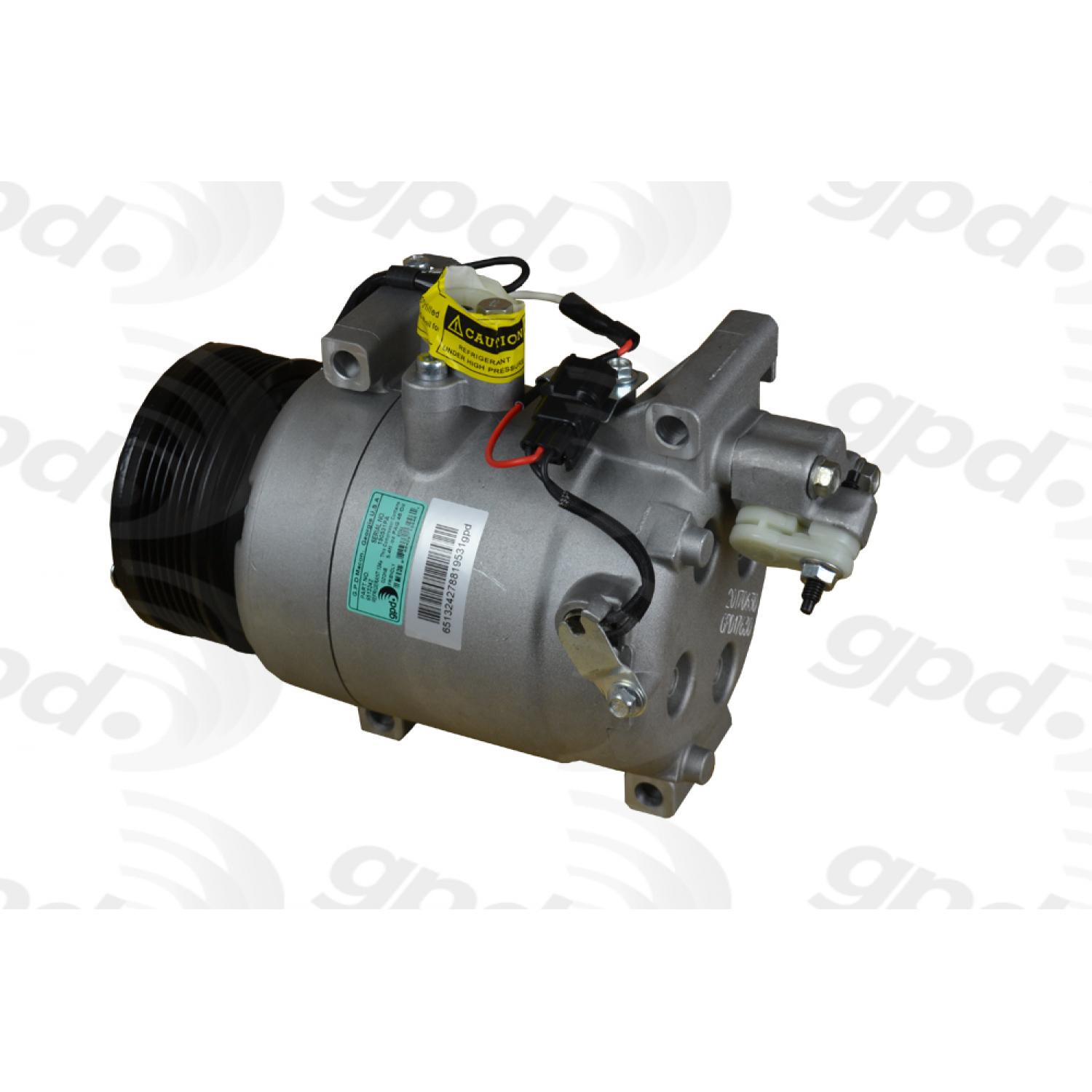 Global Parts Distributors 6513242 - A/C Compressor Global Parts Distributors 6513242 A/C Compressor product image 2 of 2