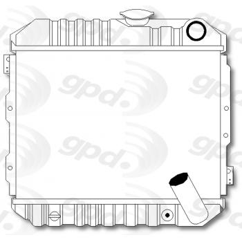 Global Parts Distributors 699 Radiator product image 1 of 1