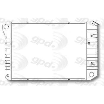 Global Parts Distributors 751 Radiator product image 1 of 1