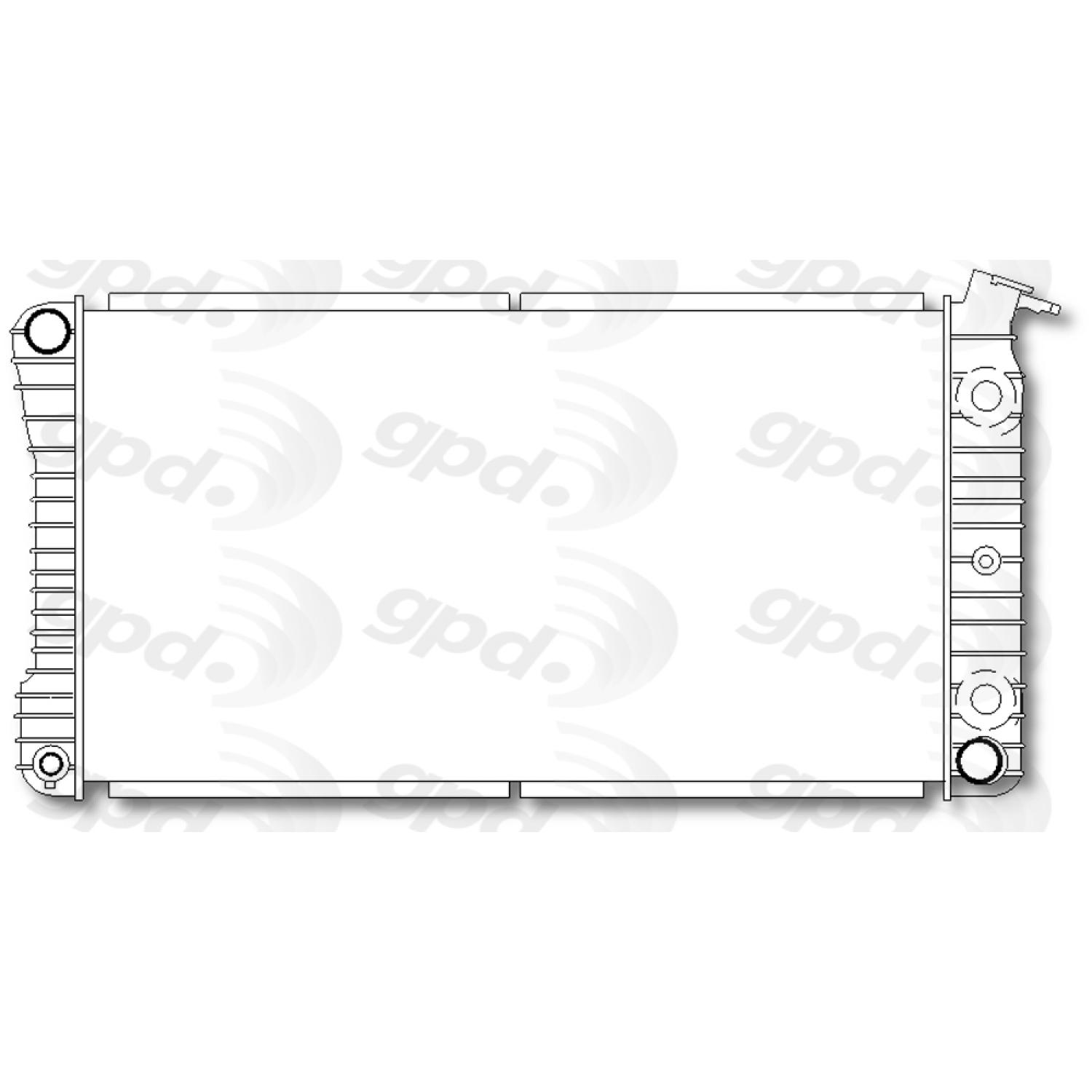 Global Parts Distributors 764 - Radiator Global Parts Distributors 764 Radiator product image 1 of 1