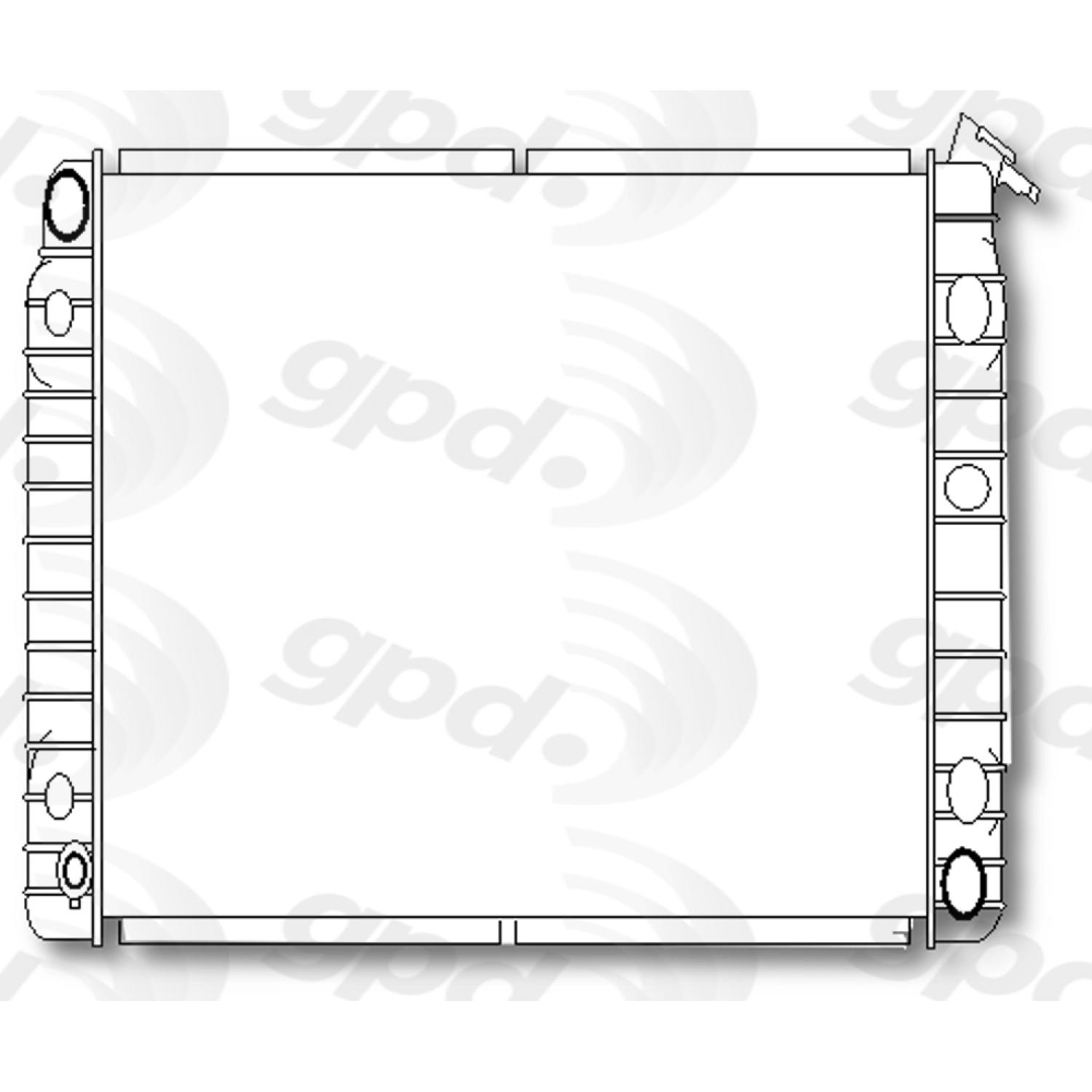 Global Parts Distributors 855 Radiator product image 1 of 1