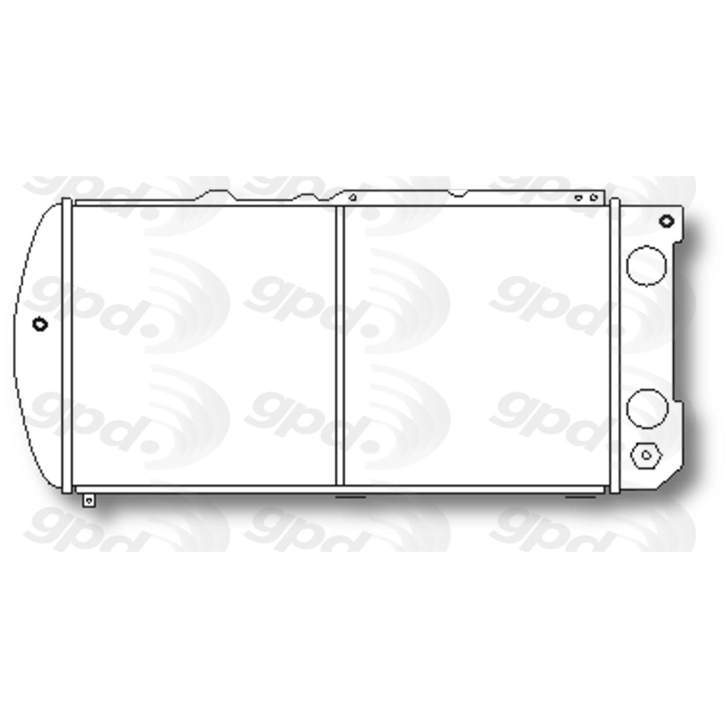 Global Parts Distributors 90 Radiator product image 1 of 1