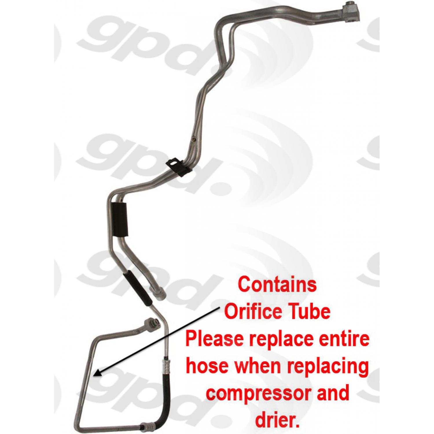 Global Parts Distributors 9422973 A/C Receiver Drier Kit product image 2 of 3