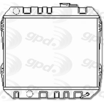 Global Parts Distributors 96 Radiator product image 1 of 1