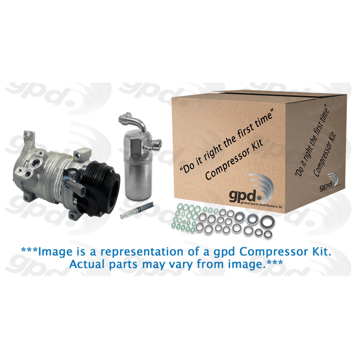 Global Parts Distributors 9611704 A/C Compressor product image 1 of 1