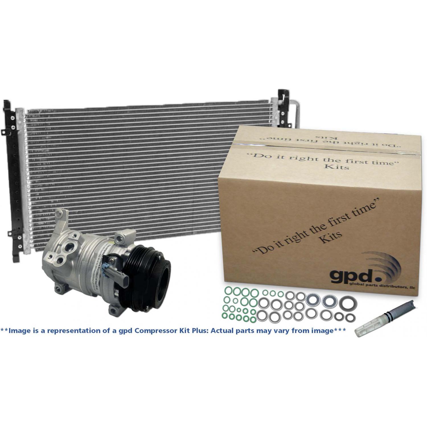 Global Parts Distributors 9611863 A/C Compressor product image 2 of 2