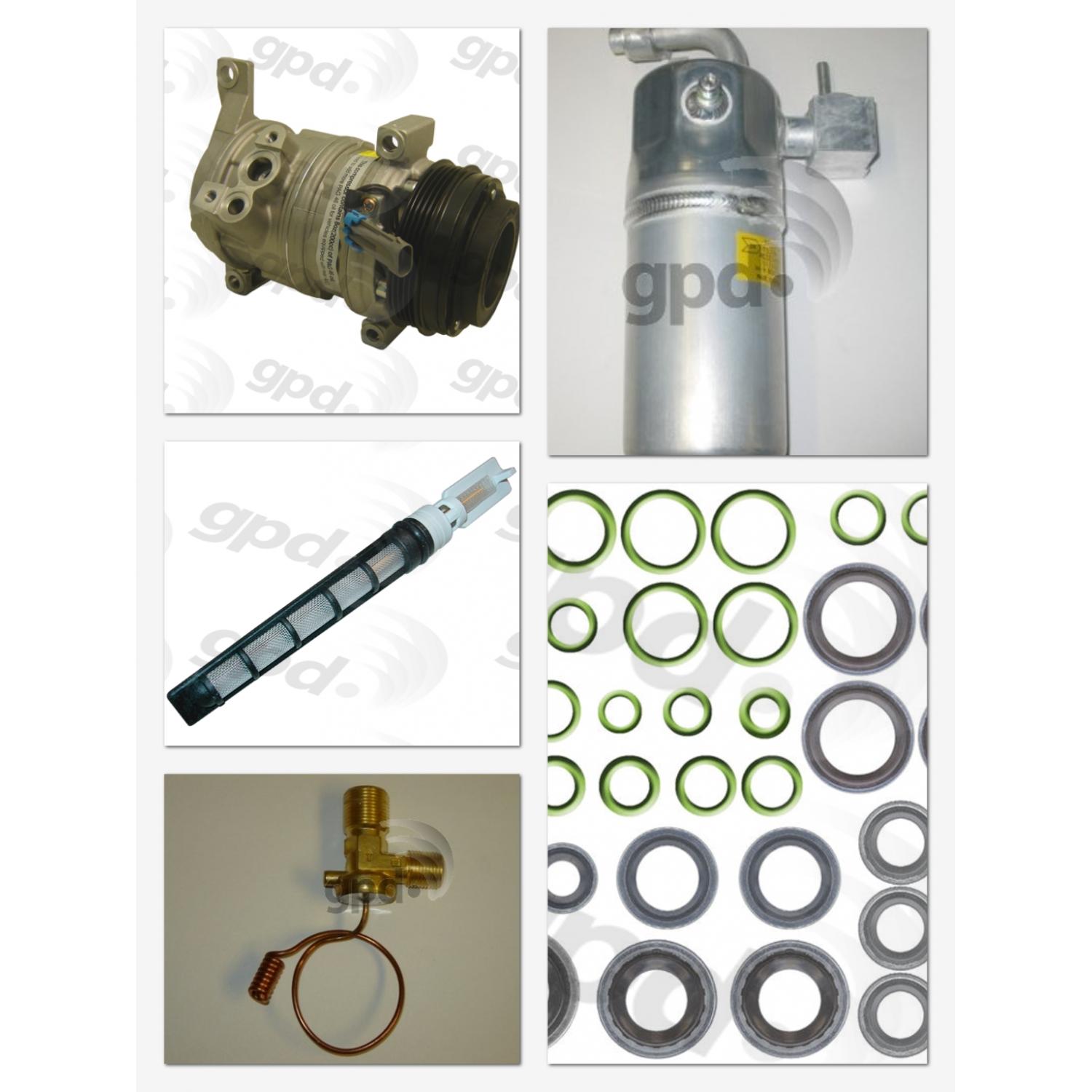 Global Parts Distributors 9612811 - A/C Compressor Global Parts Distributors 9612811 A/C Compressor product image 1 of 1