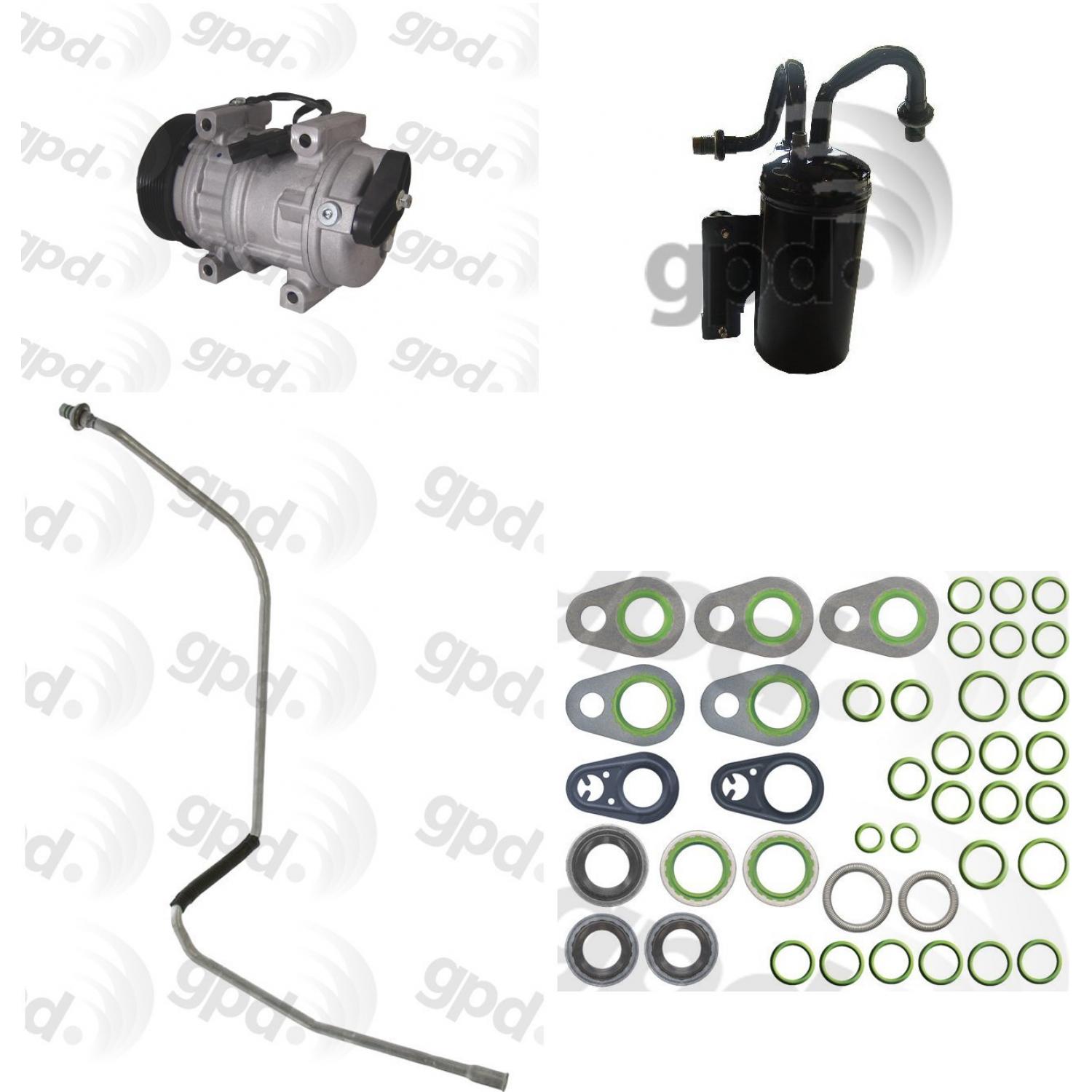 Global Parts Distributors 9622844 A/C Compressor product image 1 of 1